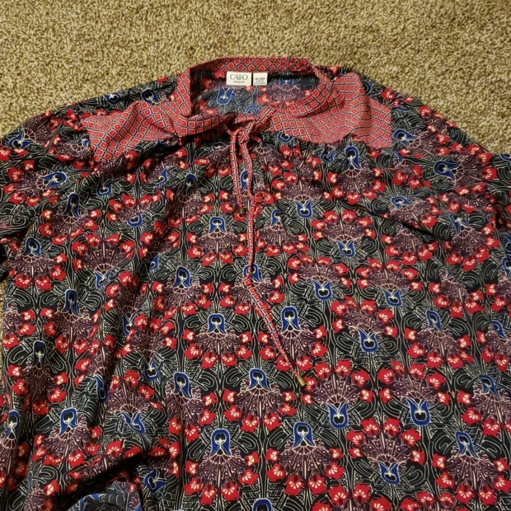 Cato womens tunic top